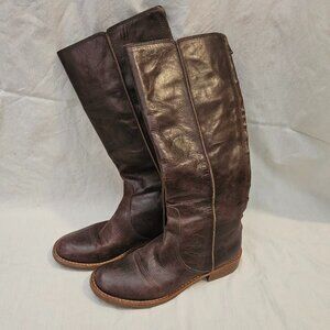 J. Jill Brown Leather Boots, Size 7.5M